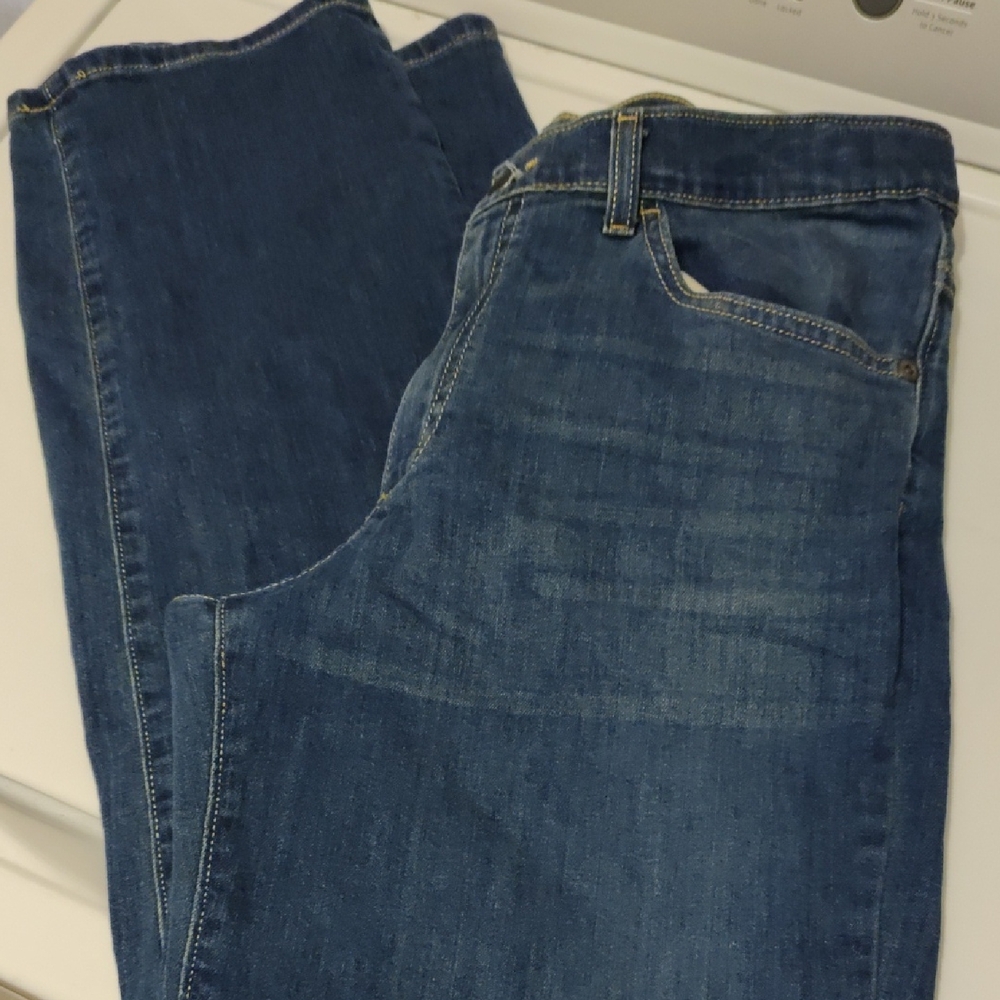 Sonoma Classic Blue Denim Jeans Straight 18